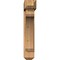 Ekena Millwork Legacy Craftsman Smooth Bracket w/ Offset Brace, Western Red Cedar, 7 1/2"W x 32"D x 40"H BKT0806X32X40LEC04SWR - alternate 4